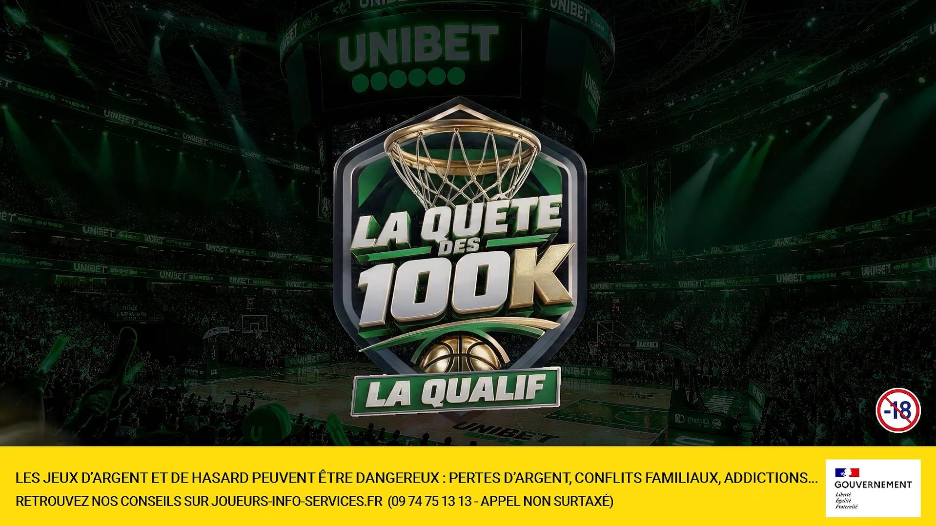 quête des 100k unibet