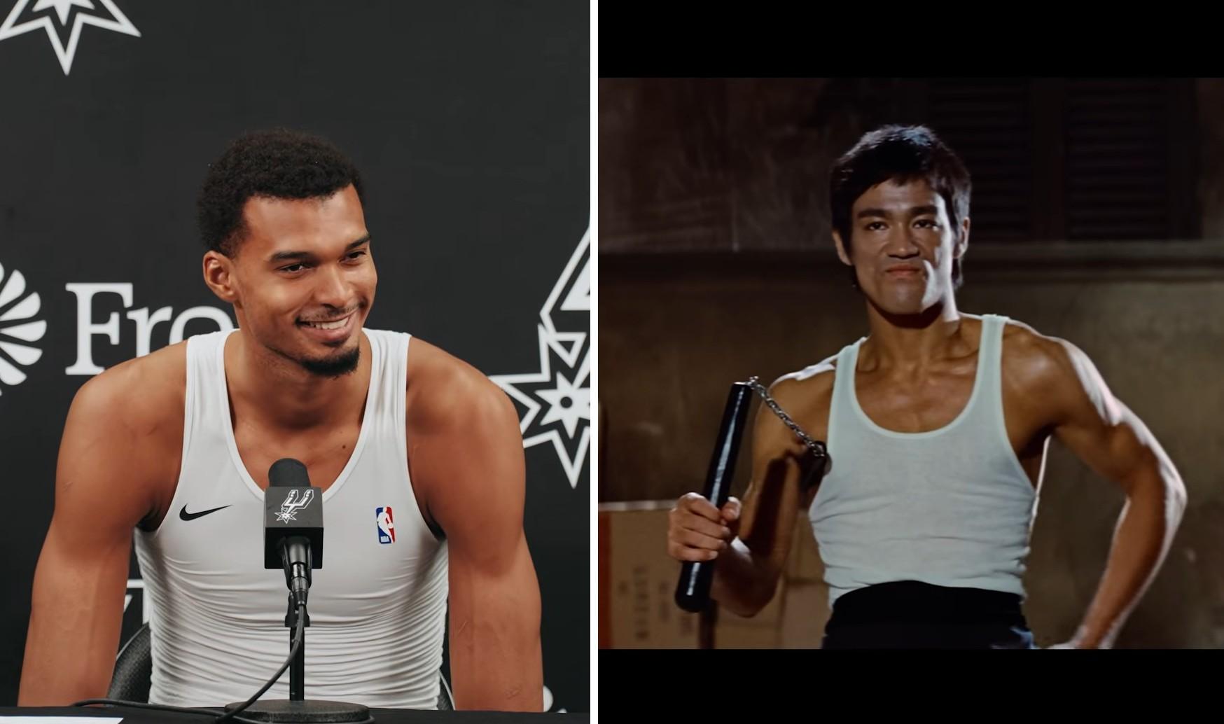 victor wembanyama bruce lee