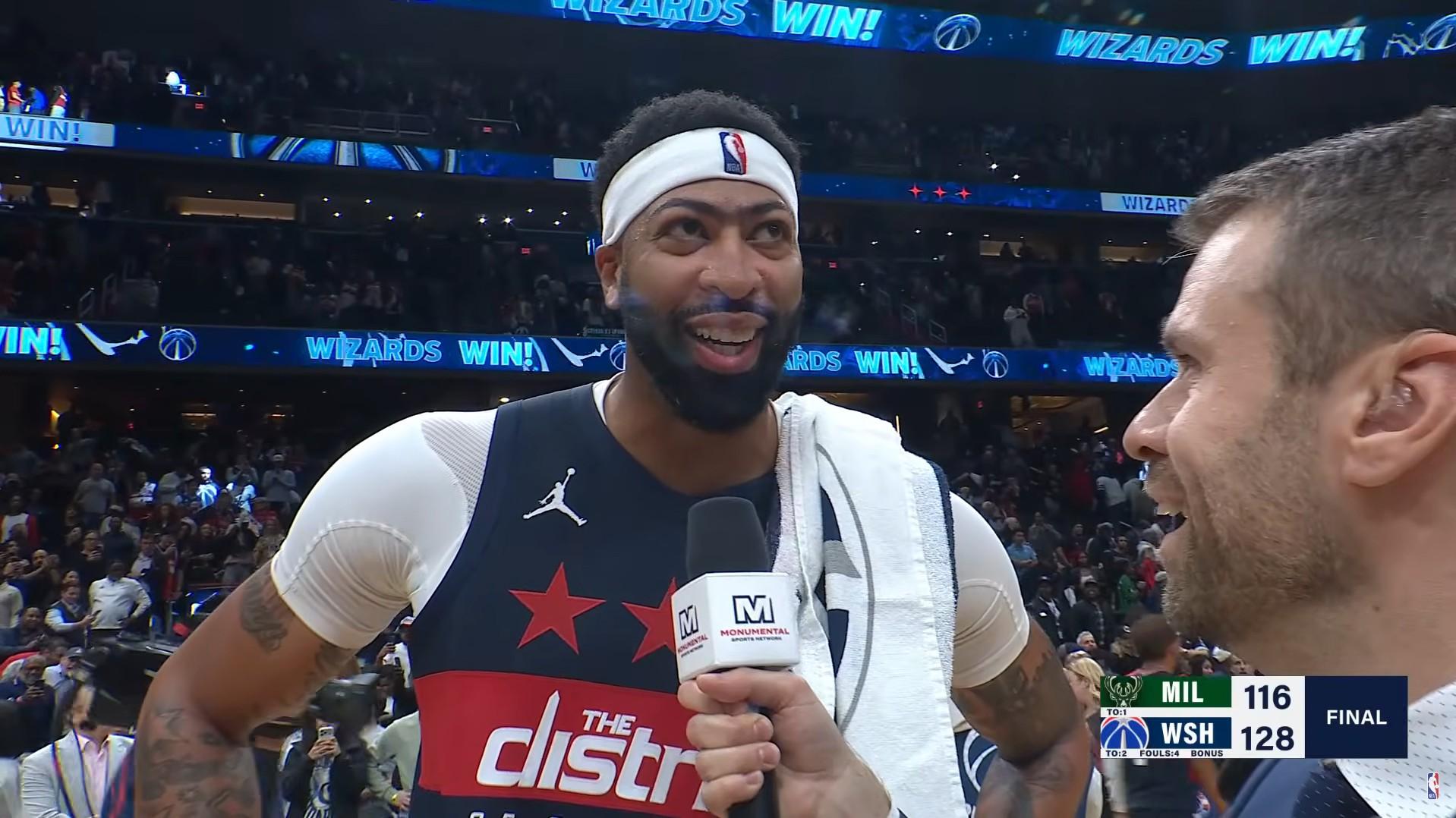 wizards anthony davis
