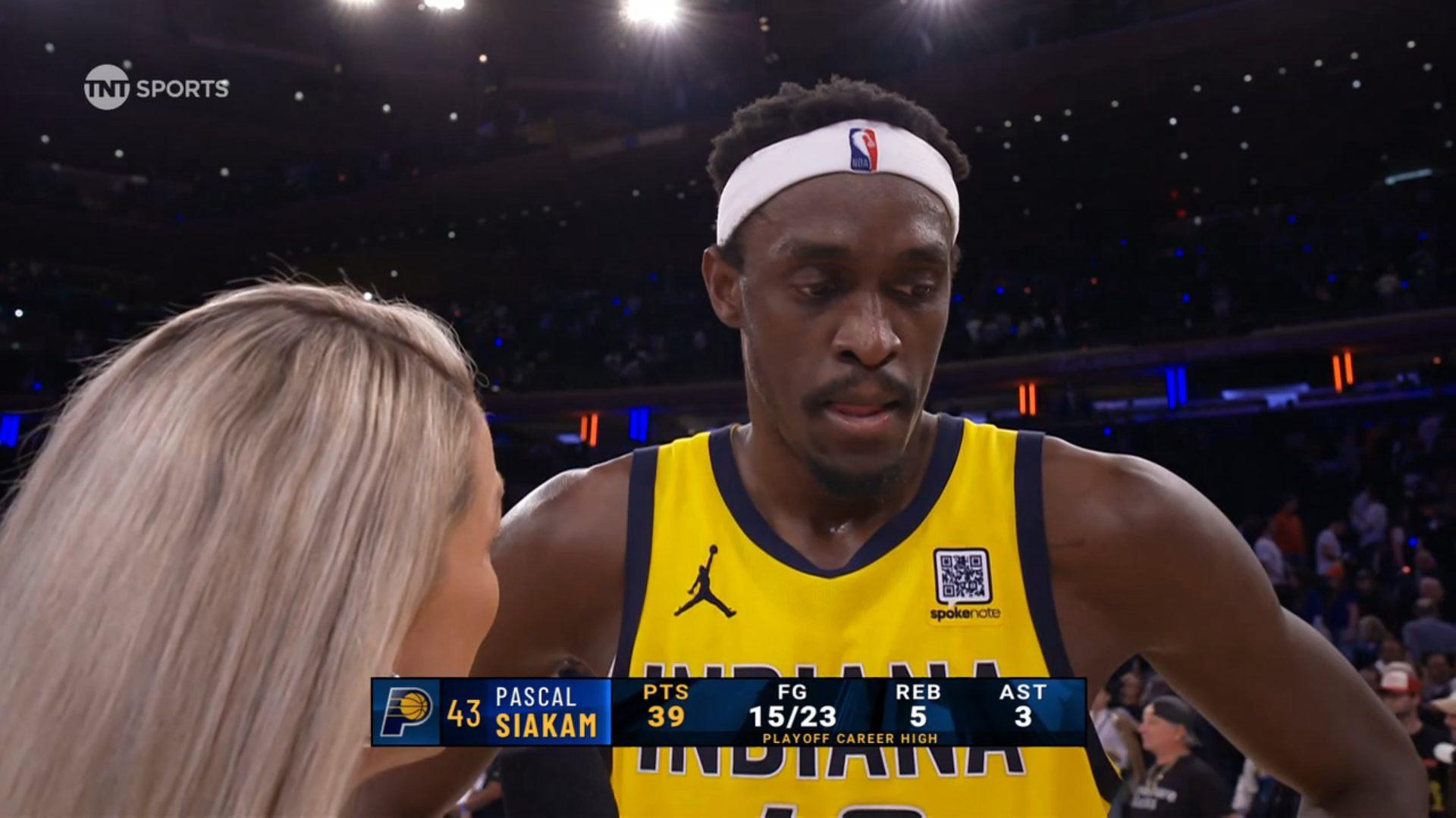 Pascal Nba Pascal Siakam impérial à New York : 39 points à 15/23 au tir