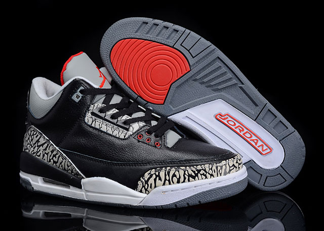 Air Jordan III Black/Cement All-Shoes Games