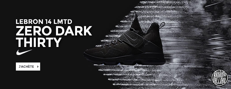 Nike LeBron 14 Triple Black Zero Dark Thirty