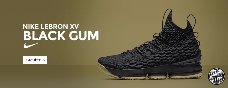 Nike LeBron 15 Black Gum