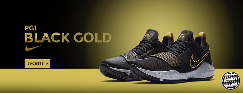 Nike PG 1 Black gold
