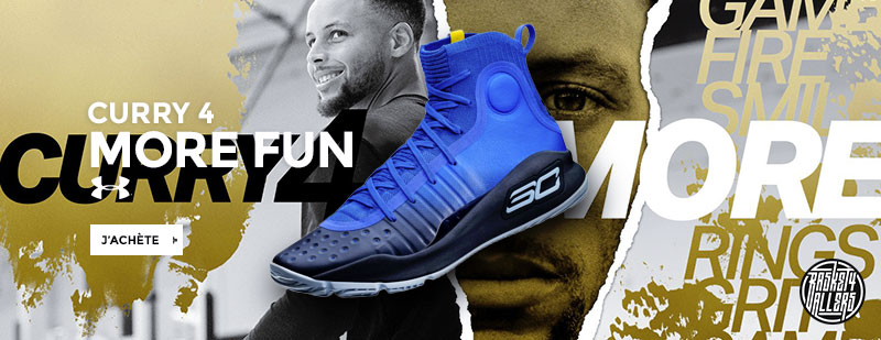 UNDER ARMOUR CURRY 4 "MORE FUN"