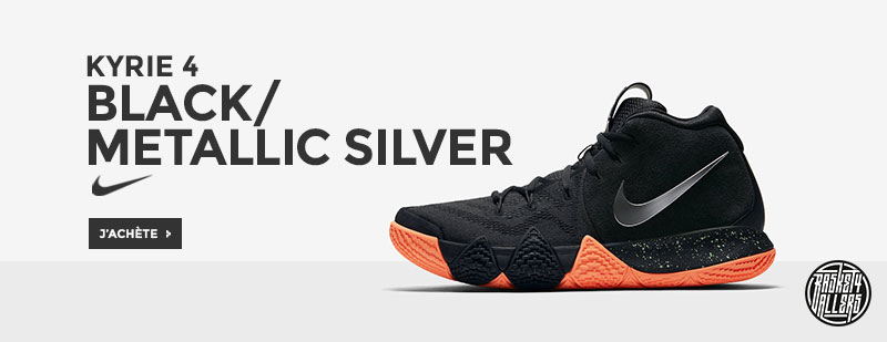 Nike Kyrie 4 "Black/Metallic Silver"