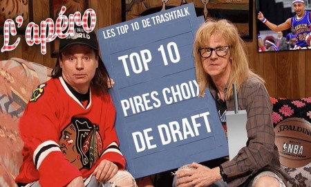 Top 10 pires choix de Draft