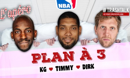 Plan à 3 Kevin Garnett - Tim Duncan - Dirk Nowitzki