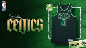 Celtics earned jerseys 11 mars 2021