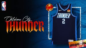 Thunder earned jerseys 11 mars 2021