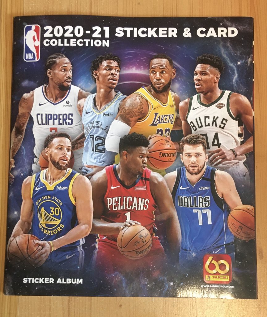 Album - Panini NBA 2020-21 stickers et trading cards