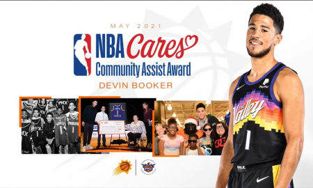 Devin Booker Community Assist Award