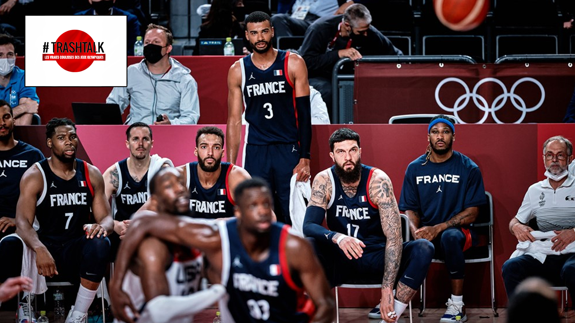 Banc équipe de France 7 août 2021