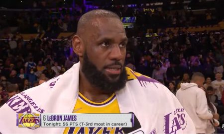 LeBron James 6 mars 2022 Lakers