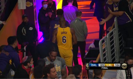 LeBron James Lakers Mavs 2 mars 2022