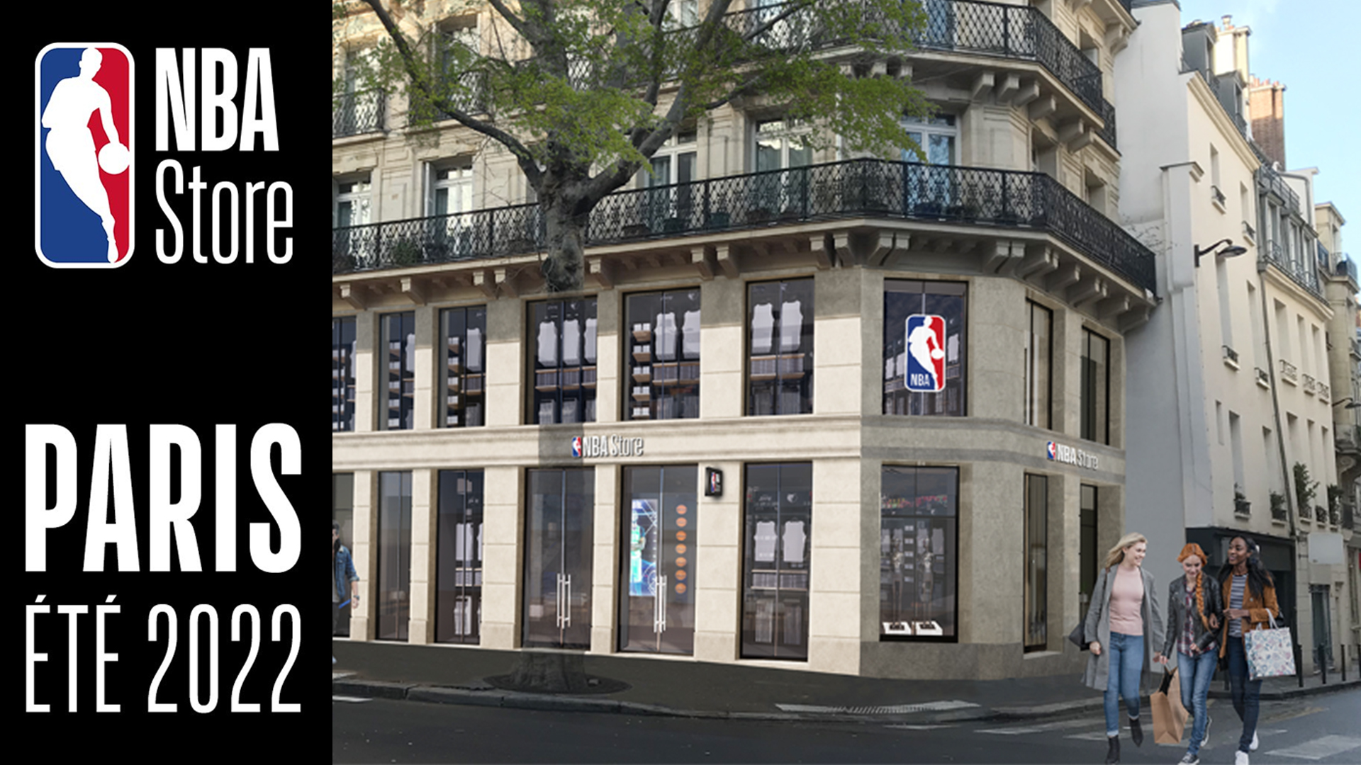 NBA Store Paris 8 avril 2022