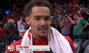 Trae Young 14 avril stats 2022
