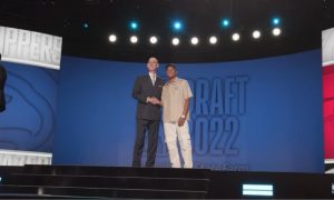 Kylian Mbappé NBA Adam Silver 25 juin 2022