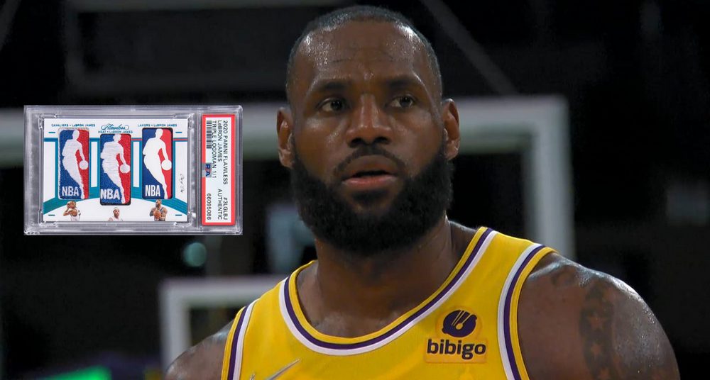 LeBron James card