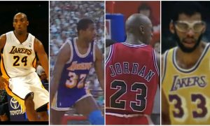 Magic Johnson Kobe Bryant Michael Jordan Kareem Abdul-Jabbar 12 août 2022