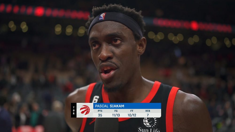 Pascal Siakam wants his star